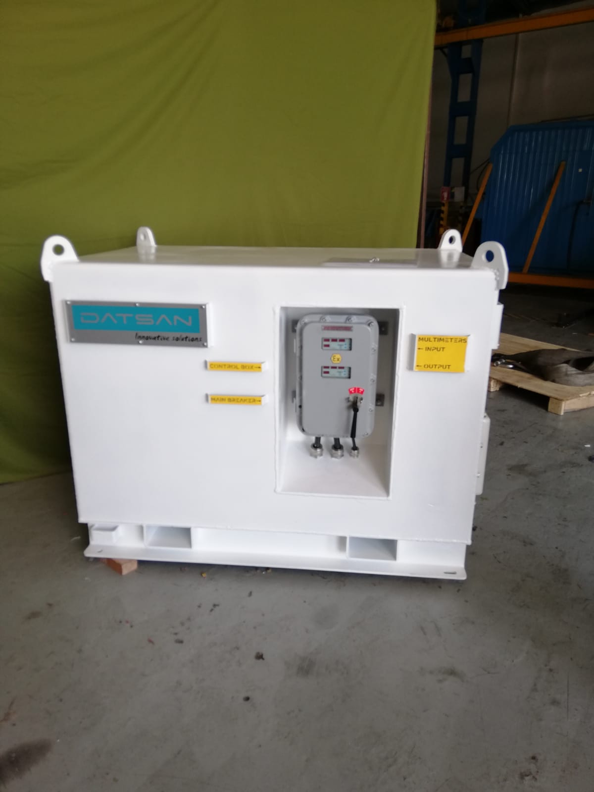 70 kVA hermetically sealed oil immersed transformer manufactured by DATSAN