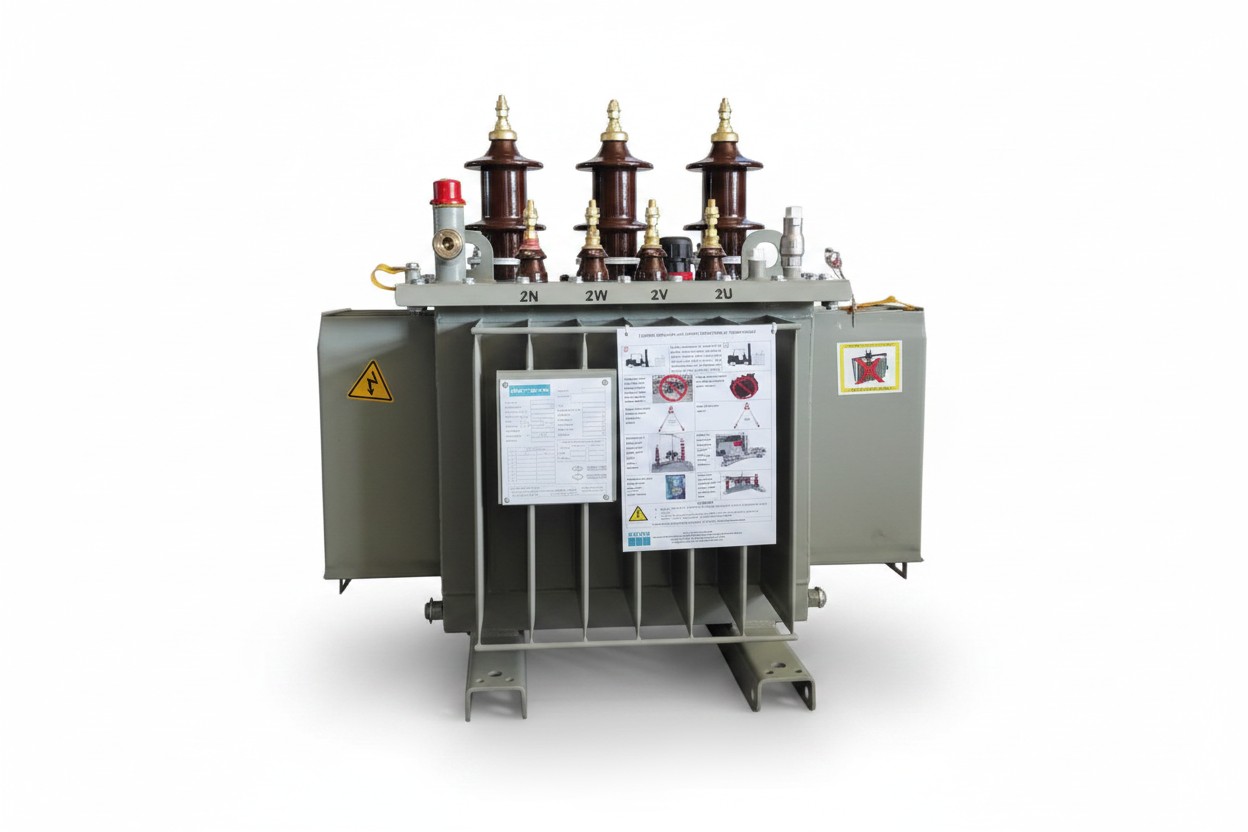 50 kVA hermetically sealed oil immersed distribution transformer manufactured by DATSAN