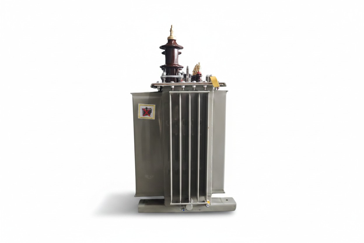 63 kVA aluminum winding oil immersed distribution transformer manufactured by DATSAN